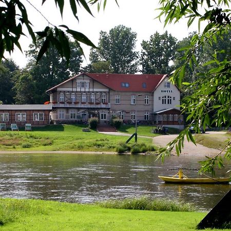 Hotel Elbterrasse Worlitz Oranienbaum-Woerlitz Exterior foto